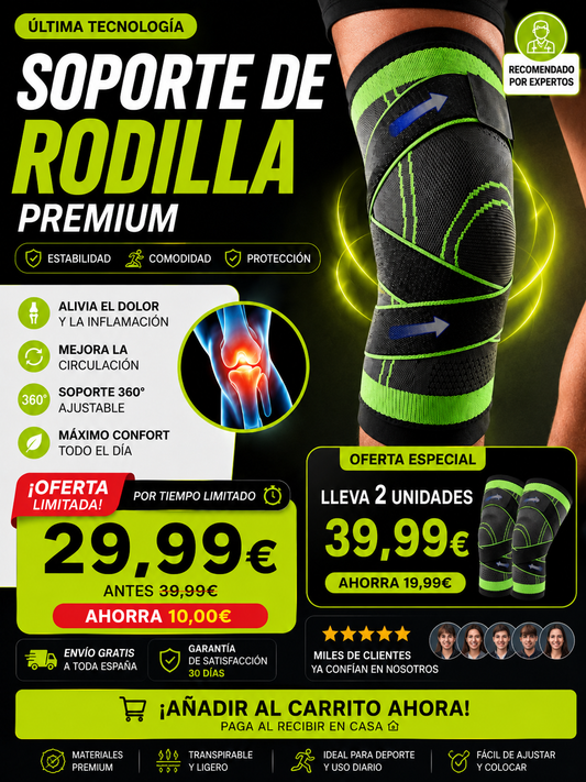 RODILLERA AJUSTABLE - FlexGuard 360™