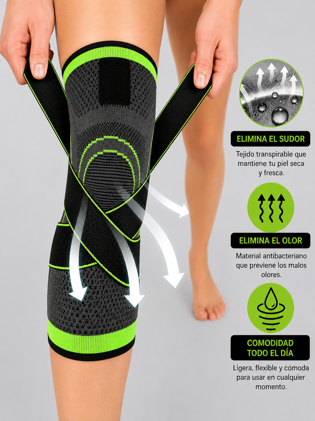 RODILLERA AJUSTABLE - FlexGuard 360™